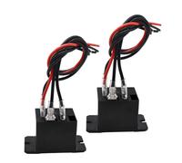 Fegtrtyoa HF105F-4-8X 2 Pezzi Relè di Potenza SPST Bobina con 8 Terminali A Collegamento Rapido Fili Mini Design DC24V