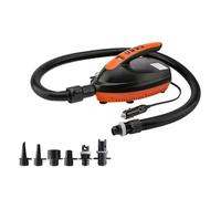 Fegtrtyoa Inflatore per Veicoli Paddle Elettrico 12V Pompa Ad Alta Pressione per Inflazione di Tavole da Surf, Kayak, Barche e Tende