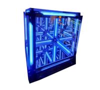 Fegtrtyoa Lampada da Gioco Elettrica, Atmosfera Spaziale Quadridimensionale, Portatile, Ornamento A Forma di Scimmia 'Abisso per I Consumatori di Scienza da Tavolo, Blu