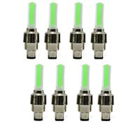 Fegtrtyoa Luci A Raggi A LED per Bicicletta, Confezione da 8 Luci al Neon, Accessori per Raggi delle Ruote per Bicicletta