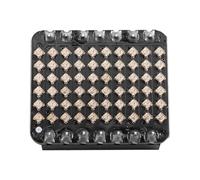 Fegtrtyoa Matrice RGB-Matrix-Saldata XIAO-6x10-RGB-Matrix Pannello A Matrice LED RGB WS2812B Programmabile per -XIAO, Progetti di Illuminazione Fai-da-Te