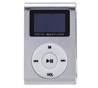 Fegtrtyoa Mini USB Clip MP3 Player Video Schermo Supporto 32GB Micro-SD TF Card