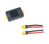 Fegtrtyoa Misuratore di Potenza Ad Alta Precisione 8-150 V 25 A Misuratore di Corrente Bidirezionale Misuratore di Coulomb CC Modello RC Tester di Tensione/Capacità
