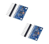 Fegtrtyoa Modulo Sensore A 9-9250 MPU-9250 2 Pezzi Modulo Sensore di Assetto + Giroscopio + Acceleratore + Magnetometro MPU9250 SPI/IIC