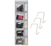 Fegtrtyoa Organizzatore di Abbigliamento per Bambini Pianificazione Settimanale, Abbigliamento Scolastico Giorno della Settimana, Fascia Oraria da lunedì A Venerdì, Ripostiglio Appeso A 5 Ripiani