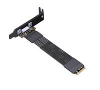 Fegtrtyoa PCIE 4.0 X4 GEN4 M.2 NVME TO SFF-8611/8612 Adattatore PCIe 4.0 X4 M.2 A OCULINK di Estensione Scheda Grafica OCULINK di Estensione Esterna con Deflettore A Metà Altezza