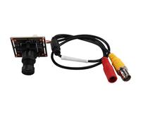 Fegtrtyoa Per Modulo Telecamera CCTV Analogica Fai -da -Te 1200tvl 5 MP con Obiettivo da 25 mm per Il Campanello Video della Telecamera per Auto per Microscopi A