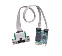 Fegtrtyoa Per PC Desktop Compatibile con Adattatore di Rete 2.5Gb RTL8125BG Chip M. 2 A+ e A Porta Com RJ45 Scheda LAN Gigabit Ethernet 2.5G/1G/100Mbps