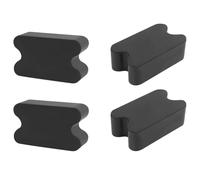 Fegtrtyoa Per Sollevamento Della Molla A Spirale da 2,5 Pollici, 4PCS Distanziali In Gomma per Molla A Spirale, Kit di Potenziamento Della Molla A Spirale Anteriore Ad Alta