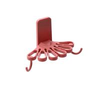 Fegtrtyoa Porta Stracci da Cucina A Forma di Fiore con Gancio per Riporre Gli Oggetti, A Parete, Foratura, Spatola, Cucchiaio, Portasciugamani, Mensola D