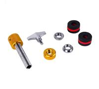 Fegtrtyoa Post di Supporto per Frizione per Barattoli di Drum Jazz Hi-Hat Piatti per Accessori A Percussione Anti Rust Metal Hi-Hat Cymbal Clutch