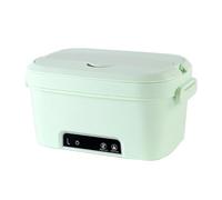 Fegtrtyoa Riscaldatore per Alimenti da Esterno Fili da 1,5 L, Contenitore per il Pranzo Riscaldato con Programmazione Automatica e Ricaricabile per Adulti, Smart Hot Box C