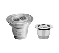Fegtrtyoa Riutilizzabile per la Capsula della Caffettiera LOR per Le Ricariche del Filtro in Acciaio Inossidabile della Macchina LM8012 LM8012