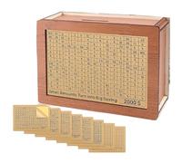 Fegtrtyoa Salvadanaio Durevole con Piccola Gestione Finanziaria Riutilizzabile, In Legno, Non Tossico, Salvadanaio In Legno, con Risparmio, Inodore, Facile Installazione.