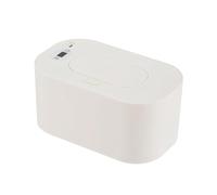 Fegtrtyoa Scaldasalviette Portatile per Neonati, 2 In 1, Distributore di Asciugamani Riscaldati con Display A LED, Scatola Riscaldante per Casa, Auto, Accessori da Viaggio, Bianco