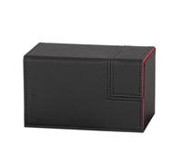 Fegtrtyoa Scatola Porta-Mazzi con Caricamento Laterale Dall'Alto per Oltre 100 Carte TCG, con Vassoi Indipendenti per Carte/, per Riporre Le Carte da Gioco