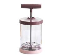 Fegtrtyoa Sifone Manuale per Panna In Plastica, Strumento Manuale per Decorare Torte, Dispenser per Condimenti, Creazioni di Dessert, Bevande Schiumose,