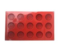 Fegtrtyoa Stampo per Torta Mousse In Silicone Stampi per Crostata Stampo per Decorazione Torta Stampo per Mousse, Rotondo