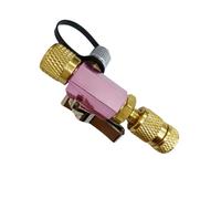 Fegtrtyoa Strumento per Rimozione del Nucleo Della Valvola R410A Efficiente, Flare Femmina da 5/16 Pollici, Flare da 1/4 Pollici - Design con Valutazione per Vuoto