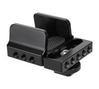 Fegtrtyoa Supporto Universale per SSD, Morsetto Regolabile per Disco Rigido, 1/4"-20 Punti di Montaggio per Supporto per Telecamera, per Un Intervallo di Larghezza Compreso tra 35 e 80 Mm