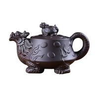 Fegtrtyoa Teiera In Argilla Yixing, Set di Teaware In Argilla, Tazza per Te, Set di Tè Puer e Teiera per Caffè, Teiera In Argilla, Teiera Nera.