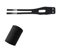 Fegtrtyoa Tutore per Polso TFCC con Design A Doppia Cinghia, di Supporto Regolabile per attività Sportive e Sollievo dal Dolore, Adatto A Polsi da 5 A 9 Pollici, Colore Nero, Mano