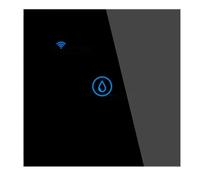 Fegtrtyoa TUYA Smart Life App Controllato 40A WiFi Touch Water Switch Vocte Timer Pannello Glass Pannello Funzionalità di Alimentazione 40A Black