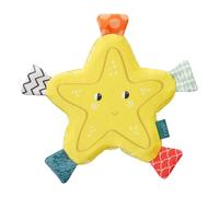 Fehn 050042 Spugna da bagno con stella marina - Spugna da bagno per bambini con carta frusciante per il bagno e il lavaggio e divertimento allegro - per neonati e bambini a partire da 0 mesi