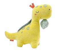 Fehn luce notturna dino Peluche con ricamo Ausilio per il sonno del bambino come lampada da comodino, luce per l'allattamento, lampada notturna e lampada da letto Per neonati e bambini