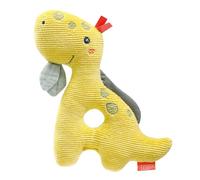 Fehn 051117 Anello Dino - Giocattolo motorio con sonaglio - Promuove giocosamente l'apprendimento della prima infanzia, fedele compagno per neonati e bambini a partire da 0+ mesi