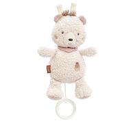 Fehn 054033 Spieluhr Oktopus - Kuschelige Spieluhr mit herausnehmbarem Spielwerk zum Aufziehen - Melodie „Brahms Wiegenlied“ - Für Babys ab 0 Monaten - Größe: 24 cm