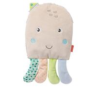 Fehn 054644 Cuscino con noccioli di ciliegia a forma di polpo, riscaldante e rinfrescante con un simpatico design a forma di polpo, per neonati e bambini da 0+ mesi, dimensioni 24 cm