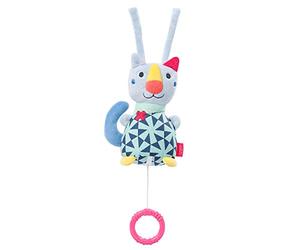 Fehn 055023 - Mini carillon per gatti, motivo: gatti e amanti del sonno: la bella melodia "sogni" lenisce in ogni situazione, ideale per la casa e i viaggi