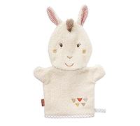 FEHN 058215 Waschhandschuh Lama / Waschlappen mit Tiermotiv für fröhlichen Badespaß, für Babys und Kinder ab 0+ Monaten
