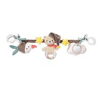 FEHN 060492 Catenella per passeggino Bruno, catenella portatile con simpatiche figure a ciondolo da appendere a piacimento: carrozzina, seggiolino, lettino, culla, arco giocattolo per bambini piccoli