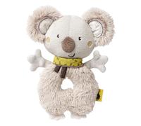 Fehn Baby Koala Ring Grip, peluche con sonaglio, giocattolo a motore per l'apprendimento giocoso, peluche per aiutare a dormire, giocattolo per neonati e bambini da 0 mesi