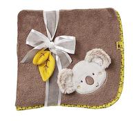 Coperta di coccole Fehn Koala accogliente coperta di coccole come coperta per neonati coperta di coccole e per gattonare per carrozzine e seggiolini auto per neonati da 0+ mesi