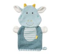 Fehn 065206 Waschhandschuh Drache / Waschlappen mit Tiermotiv für fröhlichen Badespaß, für Babys und Kinder ab 0+ Monaten