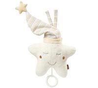 Fehn 154566 Carillon Stella, carillon a corda, dotato di meccanismo rimovibile da appendere al lettino, passeggino o al seggiolino, per neonati e bambini da 0 + mesi, stella, Babylove, circa 20 cm