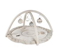 Fehn 3-D-Activity-Decke Faultier - Spielbogen mit 5 abnehmbaren Spielzeugen für Babys - Spiel & Spaß im Liegen, Sitzen & beim Krabbeln, für Babys und Kleinkinder ab 0+ Monaten