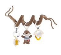 Fehn Activity-Spirale Otter - Stoff-Spirale mit Lernfunktionen zum Greifen, Fühlen, Spielen - fördert Greifen, Tastsinn & Motorik - für zuhause & unterwegs, für Babys ab Geburt