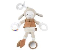 Fehn Activity Toy Pecorella - Giocattolo per le abilità motorie per ovetto, passeggino e culla, giocattolo per promuovere le capacità motorie e sensi, giocattolo per bambini per divertirsi a partire
