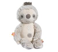 Fehn Addormentarsi bradipo - Addormentarsi con modulo audio: peluche con modulo audio elettronico rimovibile con sensore Cry, per neonati e bambini a partire da 0 mesi