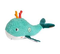 Fehn Addormentarsi Wal - Addormentarsi con modulo audio: peluche con modulo audio elettronico rimovibile con sensore Cry, per neonati e bambini a partire da 0 mesi