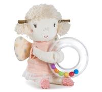 Fehn Sonaglio ad Anello Fata, un Fedele Compagno con una Tenera Figura in Tessuto, Un Gioco per le Abilità Motorie per Neonati e Bambini da 0+ Mesi