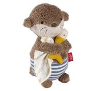 Fehn Badetier Otter - Schwimmendes Stoff-Badewannenspielzeug für Abwechslung und fröhlichen Badespaß, für Babys und Kinder ab 0+ Monaten
