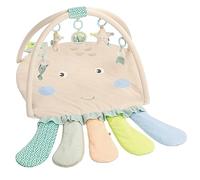 Fehn coperta attività 3D arco di gioco polpo - Tappeto da gioco con 5 giocattoli rimovibili da afferrare - per neonati e bambini a partire da 0+ mesi - come regalo per la nascita