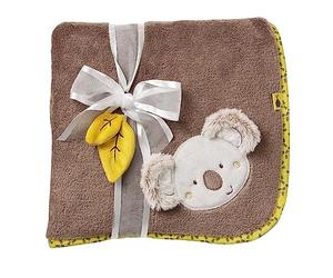 Fehn Coperta con koala - morbida coperta per neonati e bambini a partire da 0 mesi - per coccolarsi, come tappetino per gattonare, telo o coperta per casa e in viaggio