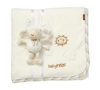 Fehn Coperta con pecora - morbida coperta per neonati e bambini a partire da 0 mesi - per coccolarsi, come tappetino per gattonare, telo o coperta per casa e in viaggio