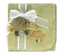 Fehn Coperta neonato Camaleonte - Plaid morbido per coccole | Per le coccole, come tappetino da gioco, telo comfort o coperta - a casa e in viaggio